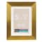 Gold Metallic Belmont Frame with Mat by Studio Décor®